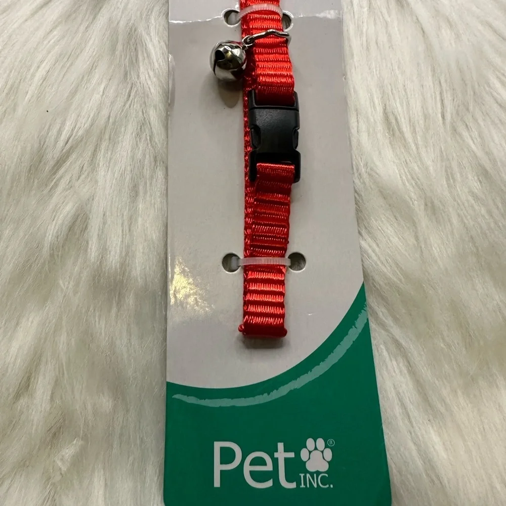 🩷5/$10 Red Breakaway Cat Collar
